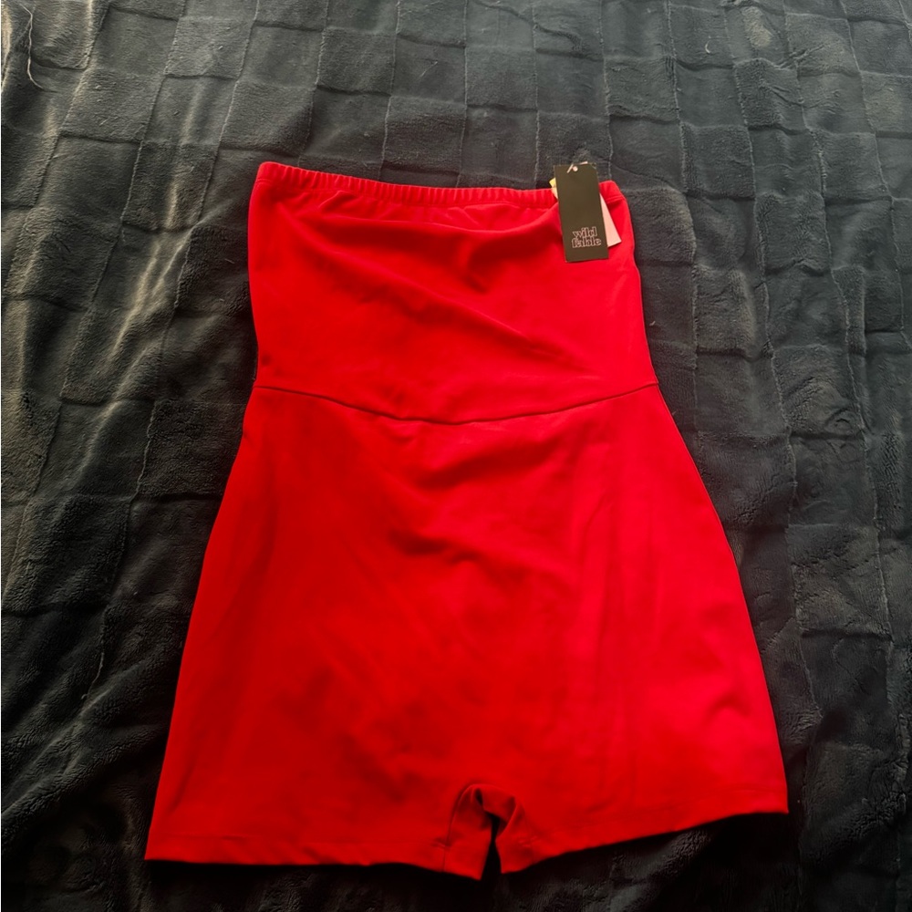 Wild Fable Red Romper